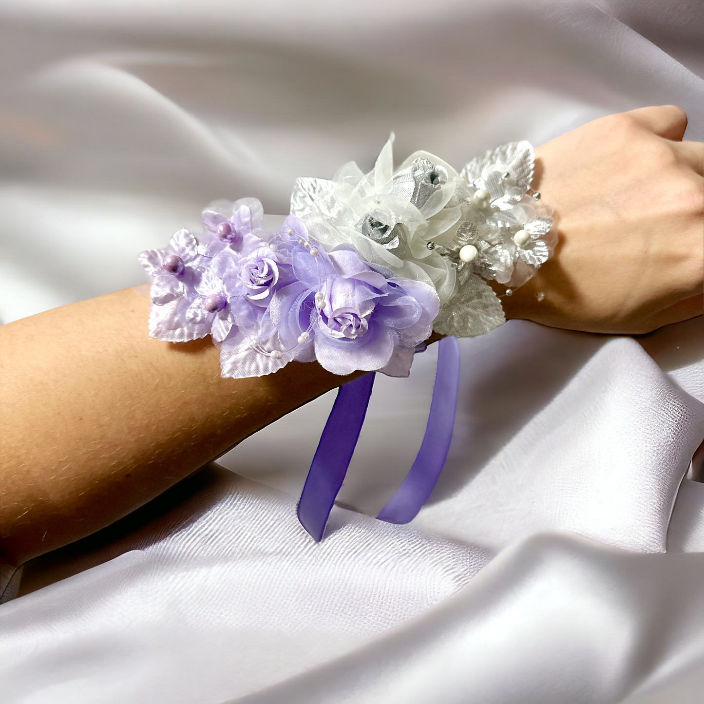 Light Purple, Lavender | Quinceañera Pillow Set | Sweet 16 Full Set, Shoe Pillow, Tiara Pillow & Corsage